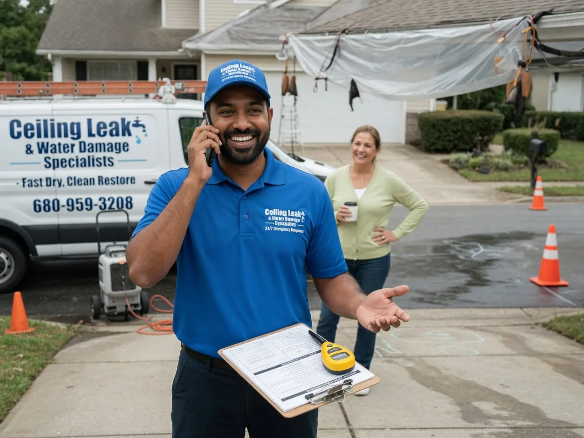 Ceiling Leak Cleanup Watrous, NM FAQs